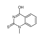 1-methyl-2-sulfanylidenequinazolin-4-one结构式