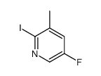 5-Fluoro-2-iodo-3-methylpyridine Structure