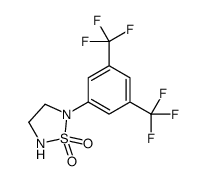 2-[3,5-bis(trifluoromethyl)phenyl]-1,2,5-thiadiazolidine 1,1-dioxide Structure
