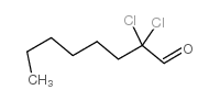 2,2-二氯辛醛结构式