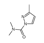1H-Pyrazole-1-carboxamide,N,N,3-trimethyl- structure