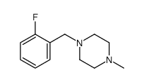 1-[(2-fluorophenyl)methyl]-4-methylpiperazine Structure