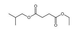 1-O-ethyl 4-O-(2-methylpropyl) butanedioate结构式