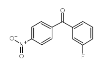 3-FLUORO-4'-NITROBENZOPHENONE structure