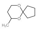 7-methyl-6,10-dioxaspiro[4.5]decane Structure