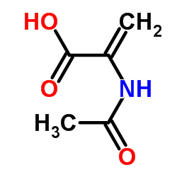 2-Acetamidoacrylic acid structure