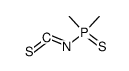 dimethyl-phosphinothioic acid isothiocyanate Structure