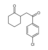 2-[2-(4-chlorophenyl)-2-oxoethyl]cyclohexan-1-one结构式