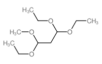 1,1,3-triethoxy-3-methoxy-propane结构式