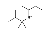butan-2-yl(2,3-dimethylbutan-2-yl)boron结构式