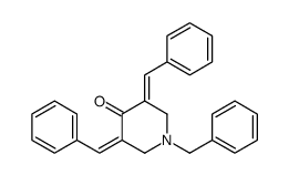 1-benzyl-3,5-dibenzylidenepiperidin-4-one Structure