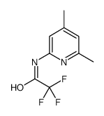 Acetamide, N-(4,6-dimethyl-2-pyridinyl)-2,2,2-trifluoro- (9CI)结构式