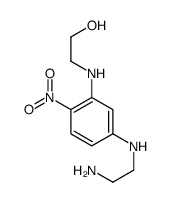 2-[5-(2-aminoethylamino)-2-nitroanilino]ethanol Structure