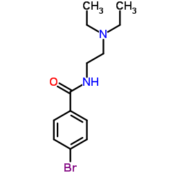 4-Bromo-N-[2-(diethylamino)ethyl]benzamide structure