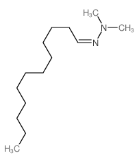 Dodecanal,2,2-dimethylhydrazone structure