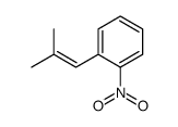 1-(2-Methyl-1-propen-1-yl)-2-nitrobenzene结构式