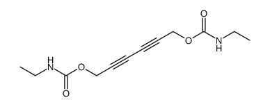 1,6-Bis-aethylaminocarbonyloxy-hexa-2,4-diin Structure