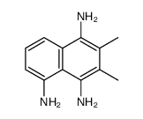 2,3-dimethylnaphthalene-1,4,5-triamine结构式