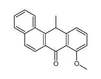 8-methoxy-12-methyl-12H-benzo[a]anthracen-7-one Structure