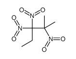 2-methyl-2,3,3-trinitropentane结构式