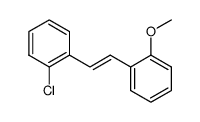 2-chloro-2'-methoxystilbene Structure