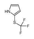 2-(trifluoromethylsulfanyl)-1H-pyrrole结构式