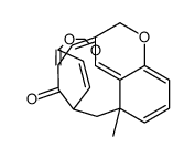 6-methyl-6,12-methano-6H,12H,13H-benzopyran(4,3-d)benzodioxocin-13-one Structure