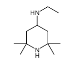 N-ethyl-2,2,6,6-tetramethylpiperidin-4-amine结构式