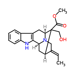 Akuammidine structure