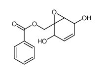 (2,5-dihydroxy-7-oxabicyclo[4.1.0]hept-3-en-6-yl)methyl benzoate Structure
