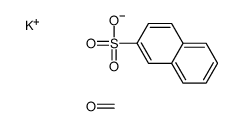 potassium,formaldehyde,naphthalene-2-sulfonate Structure
