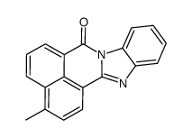 methyl-7H-benzimidazo[2,1-a]benz[de]isoquinolin-7-one structure