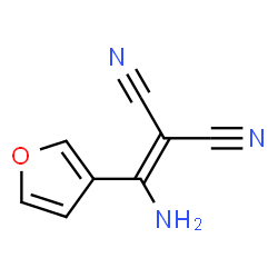 Propanedinitrile,(amino-3-furanylmethylene)- (9CI) Structure