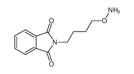 N-(4-aminooxy-butyl)-phthalimide结构式