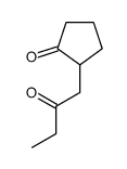 2-(2-oxobutyl)cyclopentan-1-one Structure