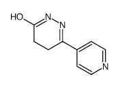 3-pyridin-4-yl-4,5-dihydro-1H-pyridazin-6-one结构式