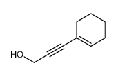 2-Propyn-1-ol, 3-(1-cyclohexen-1-yl)- (9CI) Structure