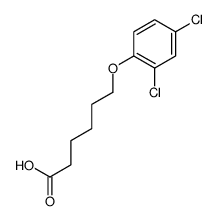 6-(2,4-dichlorophenoxy)hexanoic acid结构式