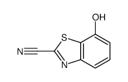 7-羟基苯并[d]噻唑-2-甲腈结构式