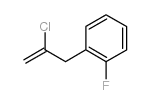 2-CHLORO-3-(2-FLUOROPHENYL)-1-PROPENE结构式