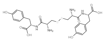 (H-Cys-Tyr-OH)2 (Disulfide bond) structure