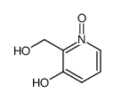 2-Pyridinemethanol, 3-hydroxy-, 1-oxide (6CI,9CI)结构式