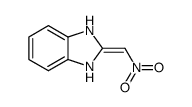 1H-Benzimidazole,2,3-dihydro-2-(nitromethylene)-(9CI) structure