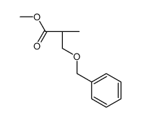 methyl (2S)-2-methyl-3-phenylmethoxypropanoate结构式
