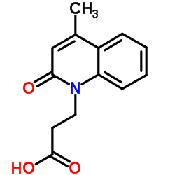 3-(4-Methyl-2-oxo-1(2H)-quinolinyl)propanoic acid图片