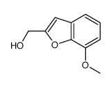 (7-methoxy-1-benzofuran-2-yl)methanol Structure