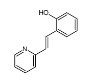 2-[(E)-2-Pyridin-2-ylvinyl]phenol结构式