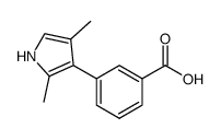 Benzoic acid, 3-(2,4-dimethyl-1H-pyrrol-3-yl)- (9CI) picture