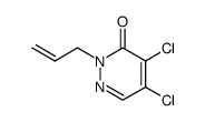 4,5-Dichloro-2-allyl-3(2H)pyridazinone Structure