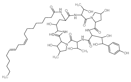 ECHINOCANDIN B structure